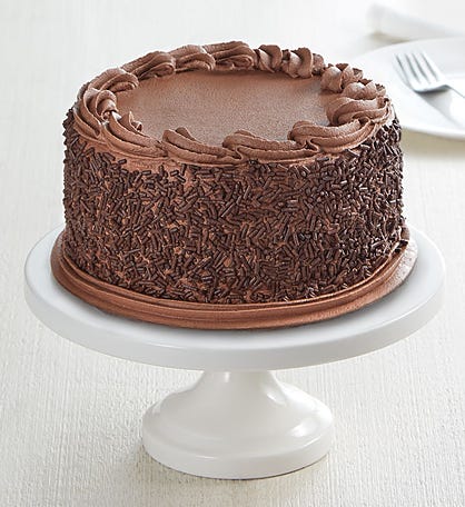6" Chocolate Birthday Cake